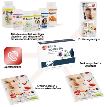 Immunbooster Bundle (Immunbooster Box + Ernährungsprogramm)